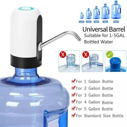 Water Bottle Electric Automatic Universal Dispenser 5 Gallon USB USB