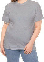 Premium Heavy Cotton T-Shirt for Men & Women | 100% Pure Cotton Tee | Durable, Soft & Classic Unisex Fit