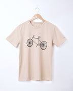 Soft cotton unisex t-shirt with colorful print for casual fashion
