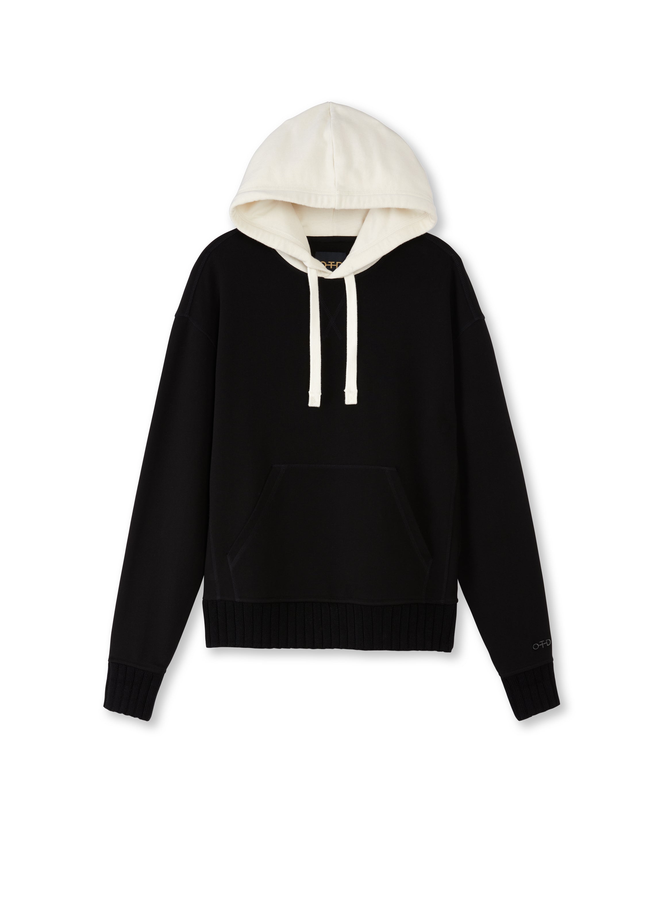 Colorblocked Hoodie (Black)
