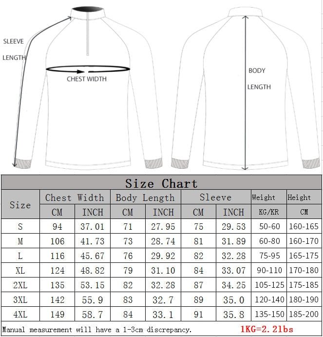 Breathable Fishing Shirt Long Sleeve Quick Dry Big European size Fishing Jerseys Sun UV Protection fishing t shirt for Men