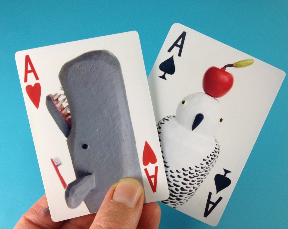 Playing Card Deck with Animals