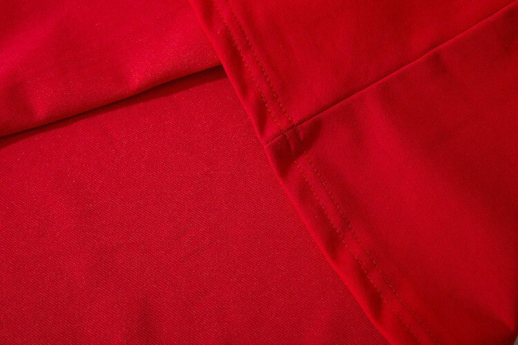 Letter Ribbons Sticker Hip Pop T-shirt for Men Patchwork Tops & Tees Casual T Shirt Streetwear Dance Hit Color Tshirt Print