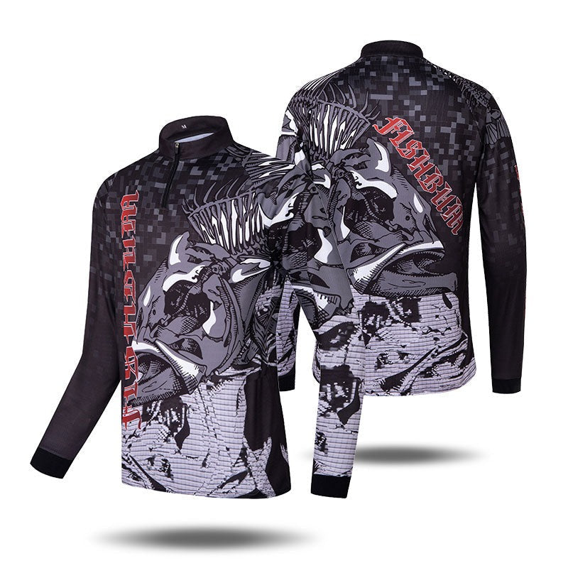 Fishing t-shirt men Long Sleeve Sun Protection ANTI-UV  personalize jersey for fishing quick dry breathable fishing shirts