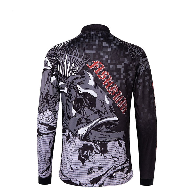 Fishing t-shirt men Long Sleeve Sun Protection ANTI-UV  personalize jersey for fishing quick dry breathable fishing shirts